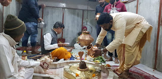 सांसद के उत्तम स्वास्थ्य के लिए कराया महामृत्युंजय का जाप, सैकड़ो श्रद्धालूओं ने की कामना