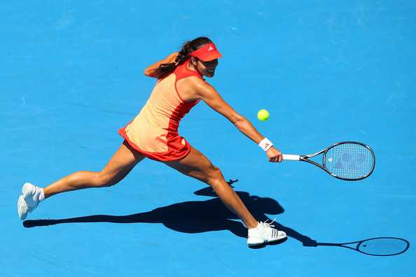 Ana Ivanovic s Beautiful Legs Upskirt Moment in Australian Open 2012