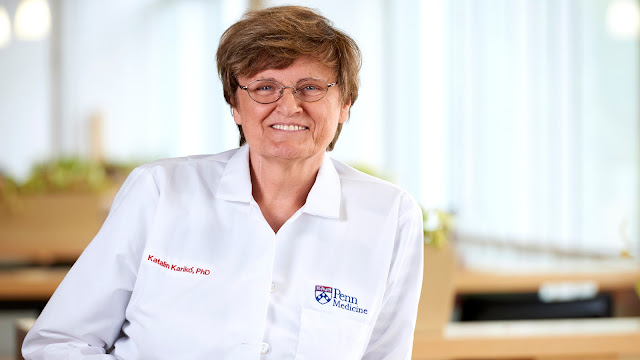 Dr. Katalin Karikó, an adjunct professor at the University of Pennsylvania, was awarded the Nobel Prize in Medicine on Oct. 2 for her key discoveries that led to the development of the mRNA vaccines against COVID-19. The biochemist started her career at USU. (Photo courtesy of the University of Pennsylvania)