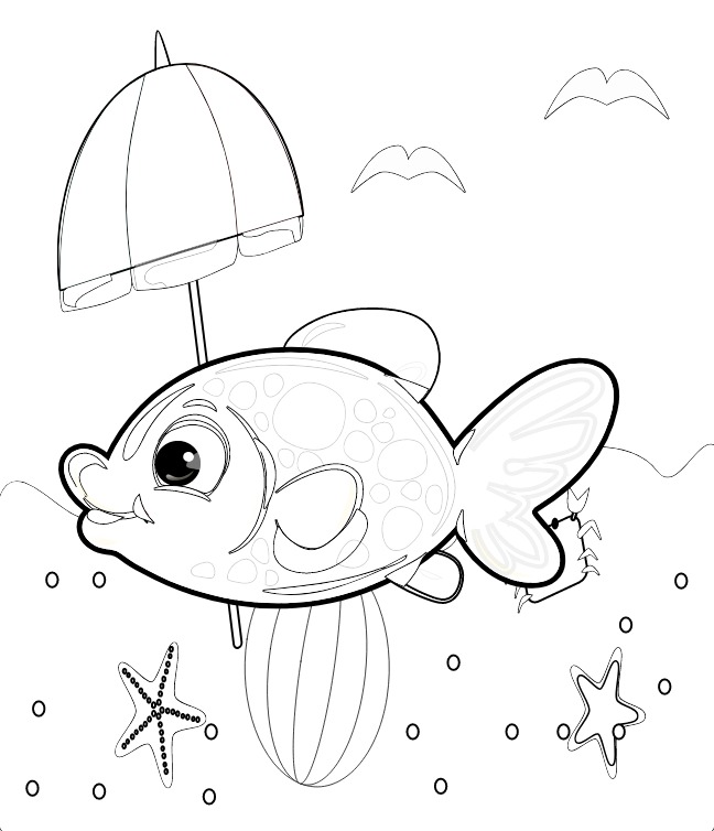 Fish Coloring Pages