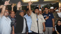 Prabowo Capres 02 Menggelar Syukuran Kemenangan