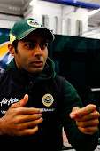 Chandhok, al volante