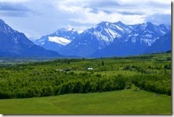 Mountains of Waterton Lakes NP