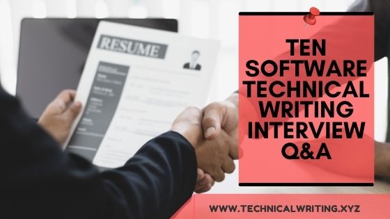 10 Software Technical Writing Interview Q&A