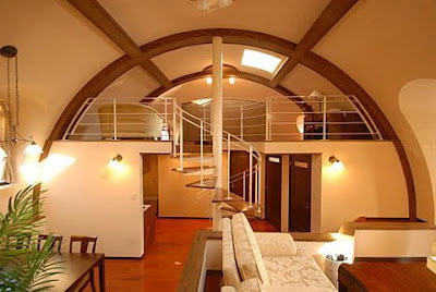 dome house interior