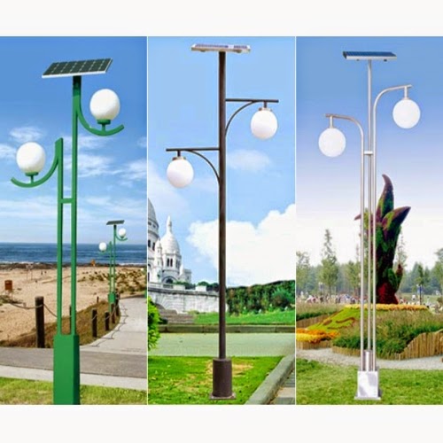 Cột đèn và đèn trang trí công cộng
