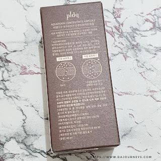 Review PLDQ Aquaporin Concentrate Ampoule