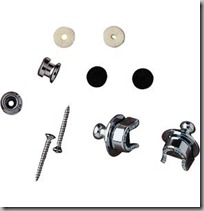 Fender Strap Locks and Buttons Set