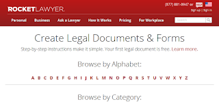 Free Online Legal Forms Legal Documents by RocketLawyer