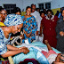 Photos: VP Yemi Osinbajo’s wife, Dolapo, visits children of Itafaji building collapse