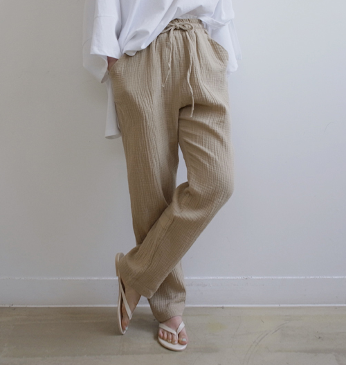 Drawstring Baggy Pants