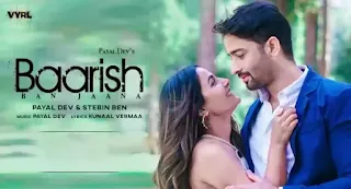 Baarish Ban Jaana Lyrics - Stebin Ben x Payal Dev | Hina Khan