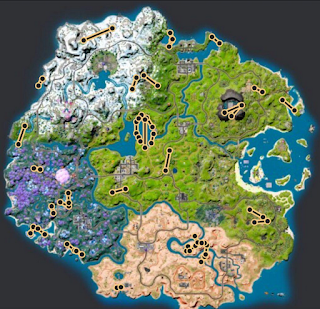 Zipline fortnite, where zipline fortnite location map season 3 chapter 3