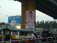 Bayani Fernando MMDA Tarpaulin in EDSA Ortigas