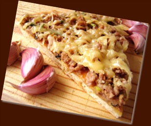 Garlic Mince Pizza