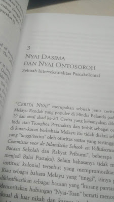 Nyai Dasima dan Nyai Ontosoroh: Sebuah Refleksi