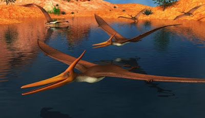 Hiu Prasejarah Dapat Melompat Dari Air Menangkap Pterosaurus