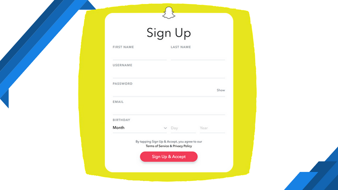 كيفية إنشاء حساب Snapchat جديد علي الهاتف