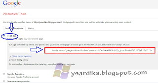 Cara memverifikasi, Meta tag, google webmaster tool, verifikasi meta google, google verifikasi, tag meta google, web master google, tips trik, blogger