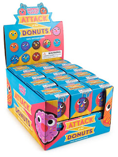 NEW Yummy World Attack of the Donuts Keychains by Kidrobot
