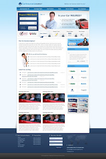 insurance website design