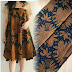 Jilbab Batik Tulis