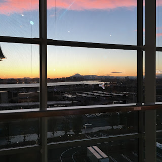 Mt. Fuji at Haneda Airport