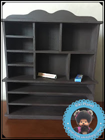 Meuble présentoir magasin pour Kiki ou Monchhichi - meuble miniature - fait main - handmade