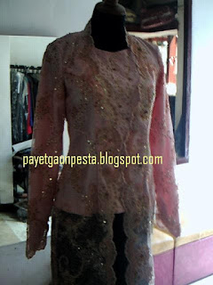 Payet Gaun Pesta  Desain Baju  Pesta  Kebaya  Modern dan 