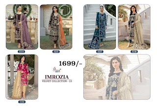 Winter Velvet Salwar kameez 2023 wholesale Price