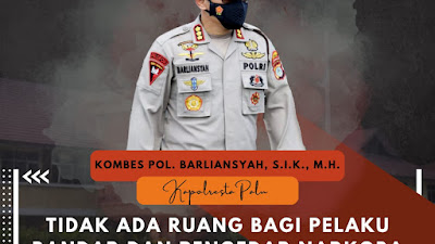 Polresta Palu Perangi Peredaran Narkoba di Wilayah Hukumnya