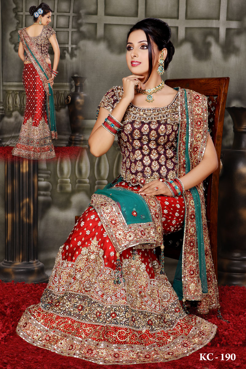 Indian bridal Dresses  Party Dress Beautiful Lehenga 