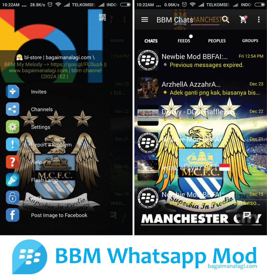 BBM Mod Tema SepakBola Apk 32311 Versi Terbaru 2017 Epitdroid