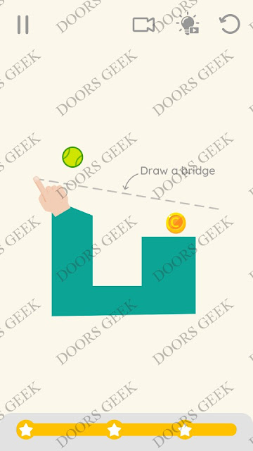 Draw Lines Level 6 Solution, Cheats, Walkthrough 3 Stars for Android and iOS