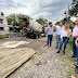  “Cacho” García valoró inicio de obras de pavimentación en el Simón Bolívar