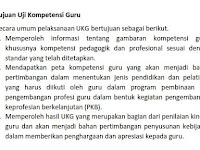 UKG 2015 bukan untuk Pemotongan Tunjangan Profesi Guru