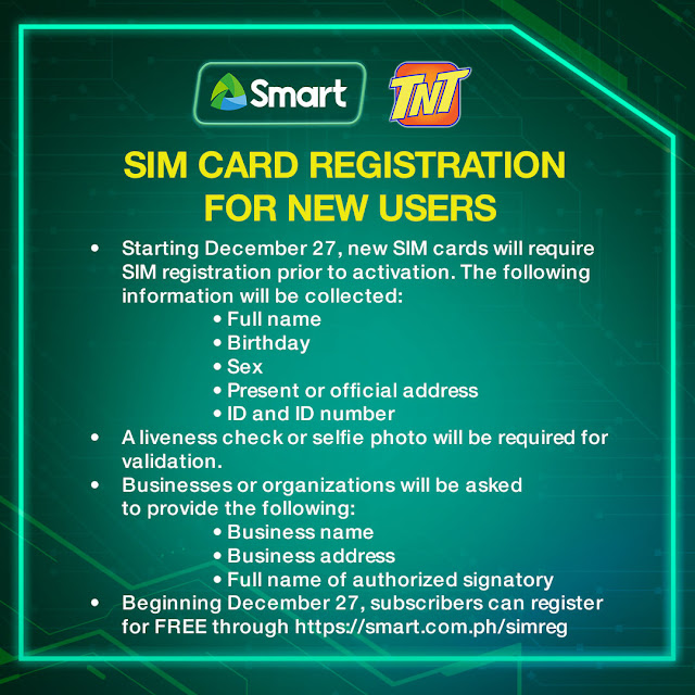 Smart SIM registration