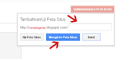 cara, sumbit, sitemap, google webmaster tools