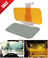  2-in-1 Anti-Glare Visor to Protect Eyes from Sunlight and Headlights Glare
