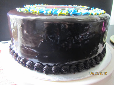 -: Chocolate Indulgence Cake.