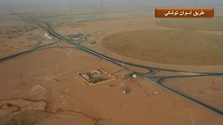 وزير النقل يتفقد مسار الخط الثاني من شبكة القطار الكهربائي السريع الكهربائي الفيوم أسوان أبو سمبل