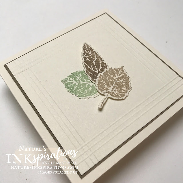 By Angie McKenzie Stampin' Up! Demonstrator for Ink and Inspiration Blog Hop; Click READ or VISIT to go to my blog for details! Featuring the Gorgeous Leaves Bundle (includes the Gorgeous Leaves Cling Stamp Set and Intricate Leaves Dies), the Heartfelf Wishes Cling Stamp Set and the Pick a Pumpkin Stamp Set in the July-December 2021 Mini Catalog by Stampin' Up!®; #gorgeousleaves #intricateleaves  #anyoccasioncards #autumncards #justanote #thankyoucards #stampinupcolorcoordination #simplestamping #inkandinspirationbloghop #stampingtechniques #simplelayers #papercrafts #diecutting #cleanandsimple #overstampingtechnique #naturesinkspirations #juldec2021minicatalog #bloghops #iibh #stampinup #handmadecards