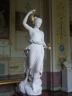 Hebe: Greek goddess of youth and cup-bearer of mount Olympus.