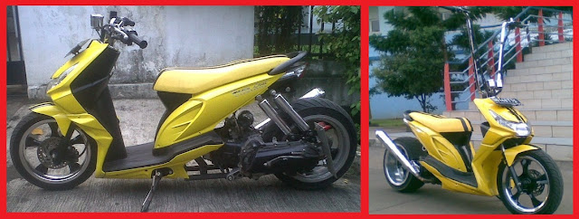 Modifikasi Honda Beat_Lowride Harley Konsep-Kumpulan Gambar Modifikasi Motor.jpg