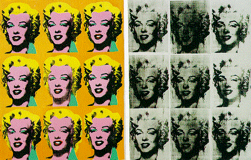 Marilyn Monroe por Andy Warhol