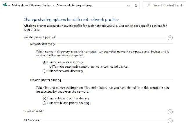 Cara Sharing Printer Windows 10