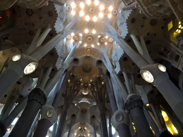 Soffitto Interno Sagrada Familia