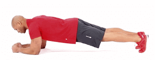 10 HIIT Exercise Burns 38 Hours Fat Afterwards, Utilizing Afterburn Effect - Plank Pikes