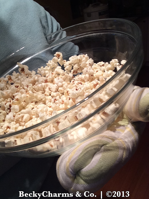 Microwave Popcorn In A Bowl DIY REVEALED by BeckyCharms