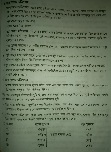 বিশেষণ পদ কাকে বলে, বিশেষণ পদ কত প্রকার ও কী কী, বিশেষণ পদ কাকে বলে কত প্রকার ও কী কী